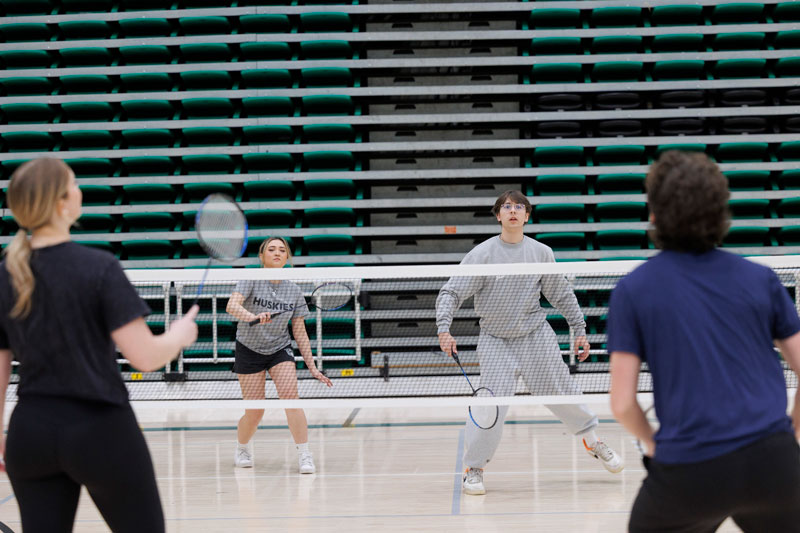  The college helps create opportunities for thousands of students and community members to stay active and engaged each year. (Photo: David Stobbe) 