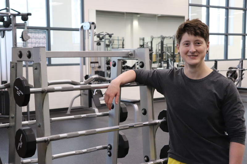 Kit Stern, recent graduate of the College of Kinesiology.