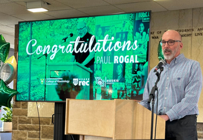 Paul Rogal thanks his colleagues, family and friends for supporting him through a remarkable 32 years of service.